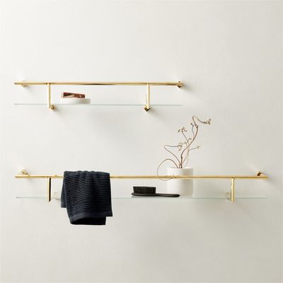 modern wall shelves for bathroom